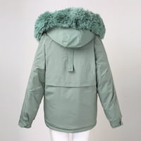 Petite kaputi za ženske duljine labirint jakna Ženska zimska kaput rever ovratnik dugih rukava Vintage