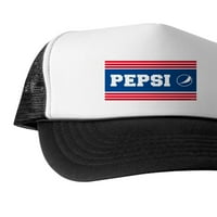 Cafepress - Pepsi Varsity Stripe - Jedinstveni kamiondžija, klasični bejzbol šešir