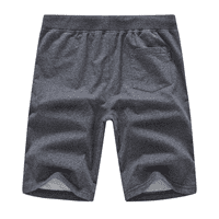 Yuyangdpb muški kratke hlače casual udobne vježbe kratke hlače za džepove zatvarača elastični struk