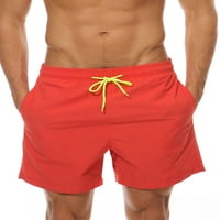 Glonme muns boardshorts nacrtane hlače na plaži Elastični struk Fitness kupaći kostim pune boje Muškarci
