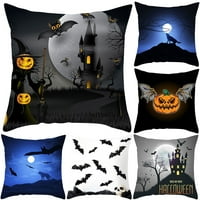 Dream Lifestyle Halloween bundeve Ghost Ghost trik ili tretiranje jastuk na jastuku Kauč kafe dekor