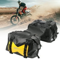 Travel Duffel Bag, 25L Vodootporni motocikl jahački torba za sedlo Veliki kapacitet odvojivi motocikl bočna torba
