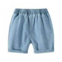 Xmarks Baby Boy Shorts Traperice Toddler Traym Pant svijetlo plava 4-5Y