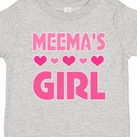 Inktastic Meema Girl GrandDing poklon Toddler Toddler Girl Majica