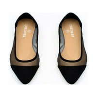 Colisha Dame Stanovi Mesh Ležerne cipele Slip na hodanju Office Shoe Comfort Ballet Flat Pointy Toe