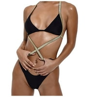 Idoravan ženski klirens za plivanje kupaćih kostimice s kupaćem kostimu jednodijelni čvrsti seksi kupaći