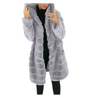 Labakihah jakne za žene Ženske žene - 'Gilet s dugim rukavima karoserija za toplu jaknu kaput Otiska