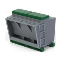 3D za skaliranje 3D tiskane sive i zelene plastične ulagač stoke 64-314-GY