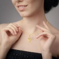 Lucky Privjesak ogrlica nakit ogrlica nakit Jednostavan privjesak ljubavna gesta Privjesak ogrlica