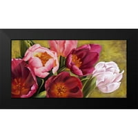 Thomlinson, Jenny Black Moderni uokvireni muzej umjetnički print pod nazivom - Moji tulipani