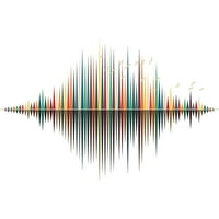 Priroda glazbe - Sound Wave Juniors White Graphic Tee - Dizajn ljudi 2xl