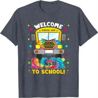 Dobrodošli nazad u školu Smiješna odjeća za školsku autobusu