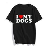 Ljubite majicu mojih pasa sa srčanom majicom