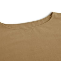 Avamo Muška majica Majice Solid Color T dugi rukavi Dnevna haljina Regular Fit Basic Tee Ležerne prilike