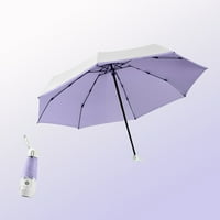 Odrasli djetesti sklopivi kišobran Snažna čelična osovina kišobrana za loše vrijeme pripremaju vruće