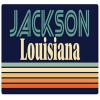 Jackson Louisiana Vinil naljepnica za naljepnice Retro dizajn