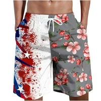 Men Hotsas Cleariance Aerodre Muškarci Havajski kratke hlače Ljetne elastične kratke hlače sa džepovima