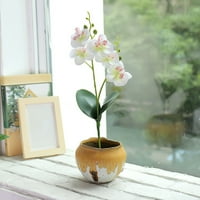 TRAYKNIK Umjetno cvijeće, cvijeće Leptir Orhidejni orhidirani orhidirani dodaci za biljnu zidu Kućni