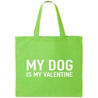 Moj pas je moja torba za platno za valentinovo