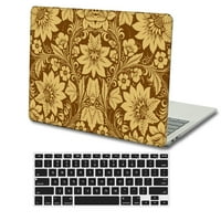 Kaishek zaštitna futrola tvrda pokriva samo za stari MacBook Air 13 bez dodira bez USB-C + crni poklopac tastature: A1369 A1466