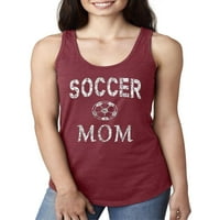 - Ženski trkački rezervoar Top - Soccer Mama
