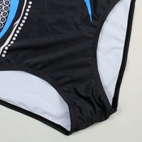 Seksi kupaćim kostim za žene Žene Ruffles Print BodySuit Seksi leđa Halter Beach Bikini kupaći kostimi