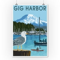Gig Harbour, Washington, Dan scena