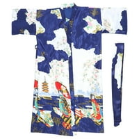 Dugi kimono kupatilo za spavanje umjetno svilenkastog ogrtača kardigan noćnowngown