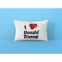 Volim Donalda Trumpa sa srčanim predsjednikom Trumpovom jastučem