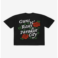 Guns n 'Roses Paradise City Rock Majica Unise Band Pamuk Kratki rukav New