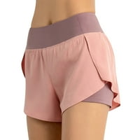 Ženske hlače Yoga Hlače Brze suhe visoke elastičnosti joga kratke hlače za proljetnu ljetnu vježbu L