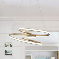 Aiwen Exquisite geometrijski LED privjesak svjetlo Moderna seoska kuća Viseća svjetiljka