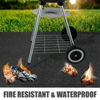 Vatrootporna požarna mat za zaštitu od travnjaka za travnjak BBQ Roštilj Pas