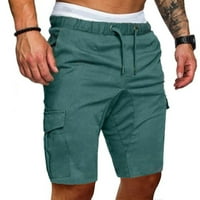 CLLIOS CARGO STARTS za muškarce veliki i visoki multi džepovi kratke hlače na otvorenom taktičke kratke hlače Ljeto kampiranje teretnih kratkih hlača