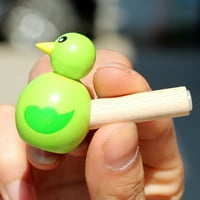 Crtani zvižduci u obliku ptica drvene zvižduke igračke za djecu zvižduka
