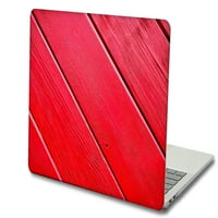Kaishek Hard Case za Macbook Air s. A2681, Red Series 0006