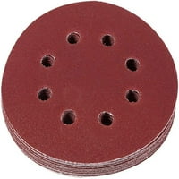 Brusing diskovi, poljski diskovi, alumina okruglog oblika crvena diskova rupa 60 -1000 pijesak za