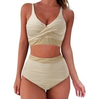 Push Up Wimmuits za žene Split Modni modni bikini Size kupaći kostim kupaći odjeća Plus Print Digital