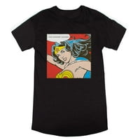 Wonder Woman Pitam se žena Ženska majica za spavanje s kratkim rukavima za spavanje