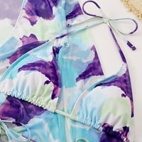 Aiyuq.u Womens kupaći kostimi poklopci otvorene prednje plaže Bikini kupaći kostim Kimono Cardigan prikriva