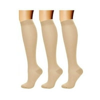 Puawkoer i TN pamučni proljetni parovi Žene CL IC Socks zimska boja Tanke Stripe čarape Odjeća obuća
