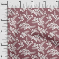 Onuone Rayon ružičasti tkanini Tropski zanatski projekti Dekor tkanina koji se štampa u dvorištu široko