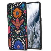 Tropical-boho-Chic-cvjetna futrola za Samsung Galaxy S23 + Plus za žene Muška Pokloni, Mekani silikonski