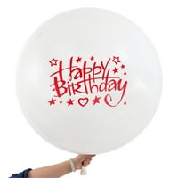Anvazise balonski naljepnica otporna na suze DIY vinil sretan rođendan Bobo naljepnica za zabavu plavu boju