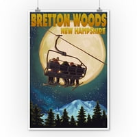 Bretton Woods, New Hampshire, Skijaška vučnica i puni mjesec