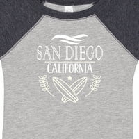 Inktastic San Diego California Slatko surfanje poklon Baby Boy ili Baby Girl Bodysuit
