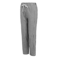 Kakina s klirensa ženske hlače za ljetne modne žene ljetne casual labave džepne pantalone duge hlače
