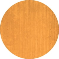Ahgly Company u zatvorenom pravokutniku Sažetak narančasti suvremeni prostirke, 4 '6'
