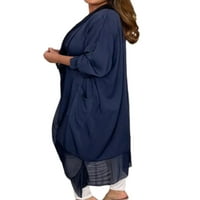 Grianlook dame Pokrivene UPS V Crt CoverUps Solid Colore Loot Ljetne haljine ruhove žene lagane vidi