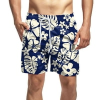 Wendunide kratke hlače za muškarce Ljeto tiskane casual kratke hlače za džepne ploče hlače za muškarce